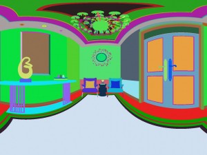 panoramic 360 family aisle lounge area 3Dモデル