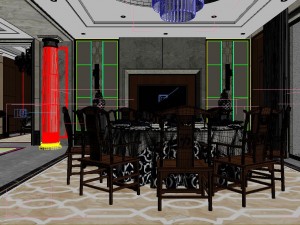 panoramic 360 family aisle lounge area 3Dモデル