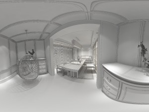panorama family meeting room tea room 02 3D-Modell