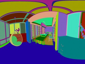 panorama family meeting room tea room 02 3D-Modell