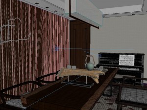 panorama family meeting room tea room 02 3D-Modell