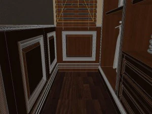 panorama family cloakroom 02 3D Model