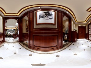 panorama family corridor 3D Model