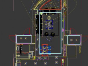 panoramic view american style living room dining room 25 Modèle 3D