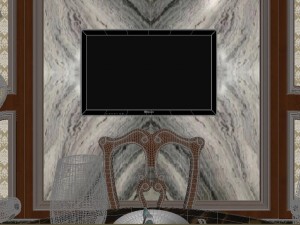 panorama european style restaurant kitchen space 02 Model 3D