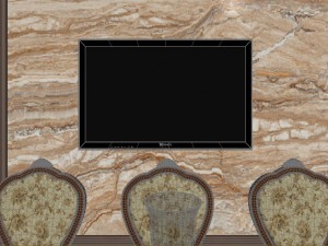 panorama european style restaurant kitchen space 03 Model 3D