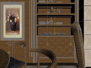 panorama european style restaurant kitchen space 04 Modèle 3D