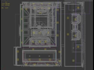 panoramic european style family bedroom space 04 3D Model