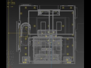 panoramic european style family bedroom space 06 3D 모델