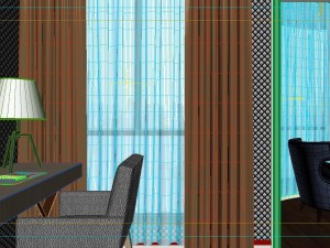 panoramic european style family bedroom space 07 3D मॉडल