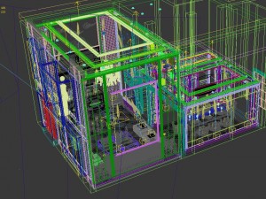panoramic european style living room restaurant space 02 Modèle 3D