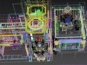 panorama european style living room restaurant space 09 Modello 3D