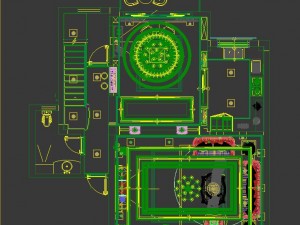 panoramic european style living room restaurant space 13 Modelo 3D