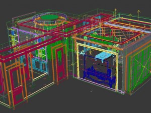 panoramic european style living room restaurant space 21 Modelo 3D