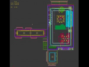 panoramic european style living room restaurant space 23 3D 模型