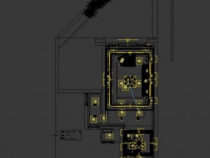 panoramic european style living room dining room 27 Model 3D