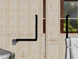 panorama european style bathroom toilet space 02 Modèle 3D