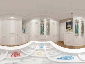 panorama bengaleiro de luxo europeu 03 Modelo 3D