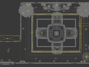panorama european home entertainment room 05 3D Model