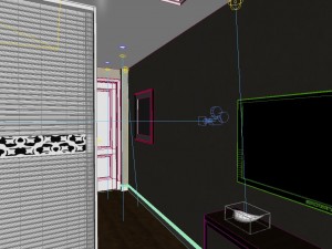 panorama modern style family bedroom space 11 3D Модель