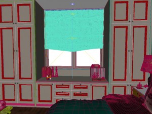 panorama modern style family bedroom space 12 Modèle 3D