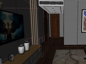 panoramic modern style family bedroom space 14 Modelo 3D
