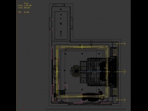 panoramic modern style family bedroom space 14 Modelo 3D