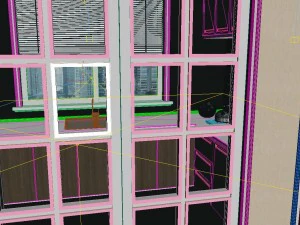 panoramic modern style living room restaurant space 20 3D Model