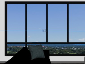 panoramic contemporary style living room dining room 67 3D 모델