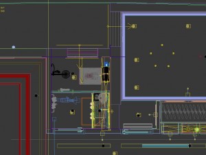 panorama 360 modern style bathroom toilet space 02 3D Model