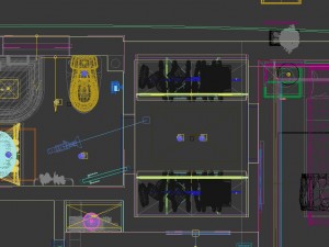 panorama 360 modern style bathroom toilet space 03 3D Модель
