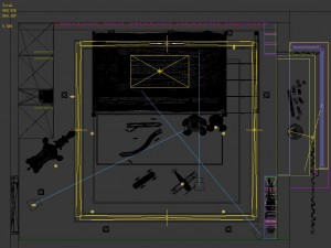 panoramic neo-classical style family bedroom space 06 3Dモデル