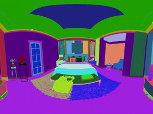 panoramic neo-classical style family bedroom space 07 Modèle 3D