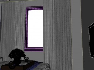 panoramic neo-classical style family bedroom space 10 3D Model