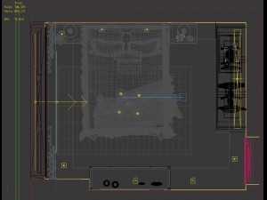 panoramic neo-classical style family bedroom space 12 3D-Modell