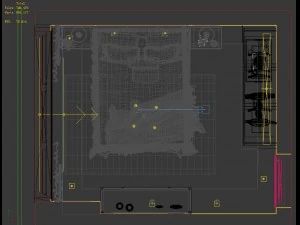 panoramic neo-classical style family bedroom space 12 3D Model