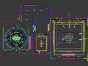 panoramic neo-classical style living room dining room 05 Modelo 3D