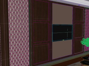 panoramic neo-classical style living room dining room 10 3D Model