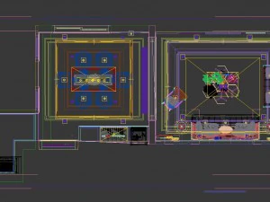 salon panoramique style n&eacute;oclassique salle &agrave; manger 10 Modèle 3D