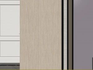 panoramic neo-classical style living room dining room 14 3D Model