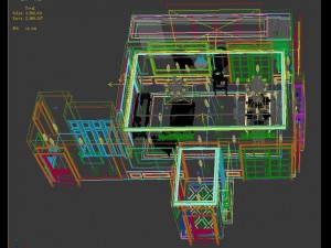 panoramic neo-classical style living room dining room 22 3D 模型
