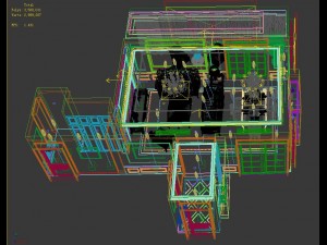 panoramic neo-classical style living room dining room 22 3D 模型