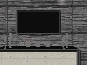 panoramic neo-classical style living room dining room 25 3D 模型