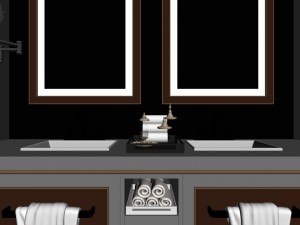 panoramic neo-classical style bathroom toilet space 03 3D मॉडल