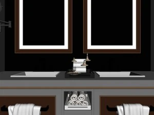 panoramic neo-classical style bathroom toilet space 03 3D Model