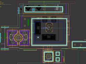 panoramic neo-classical family entrance corridor 3Dモデル