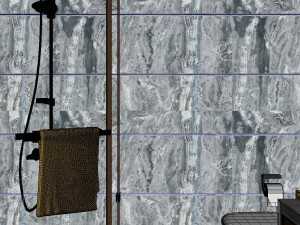 panoramic neo-classical family cloakroom bathroom toilet 04 3D मॉडल