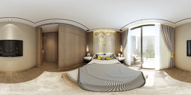 panorama chinese style family bedroom space 04 3D Model .c4d .max .obj .3ds .fbx .stl .blend 
