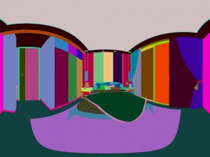 panorama chinese style family bedroom space 04 3D Model