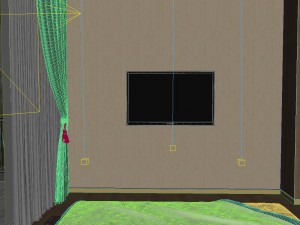 panorama chinese style family bedroom space 04 3D Model